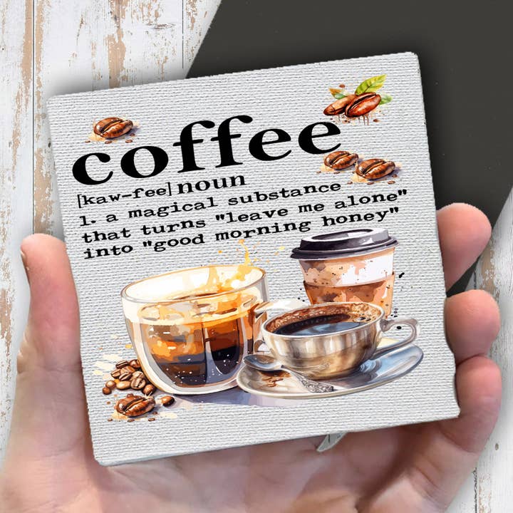 Café Sustancia Mágica Imán Divertido Nevera para venta al por mayor de Avery Lane Gifts