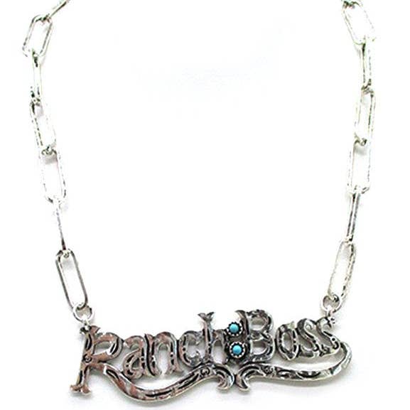 Western Ranch Boss Halsband för wholesale av Snowing West