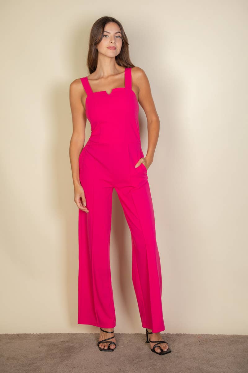 CAPELLA APPAREL - Wholesale Jumpsuit - Dames - Cami-jumpsuit met inkepingen9