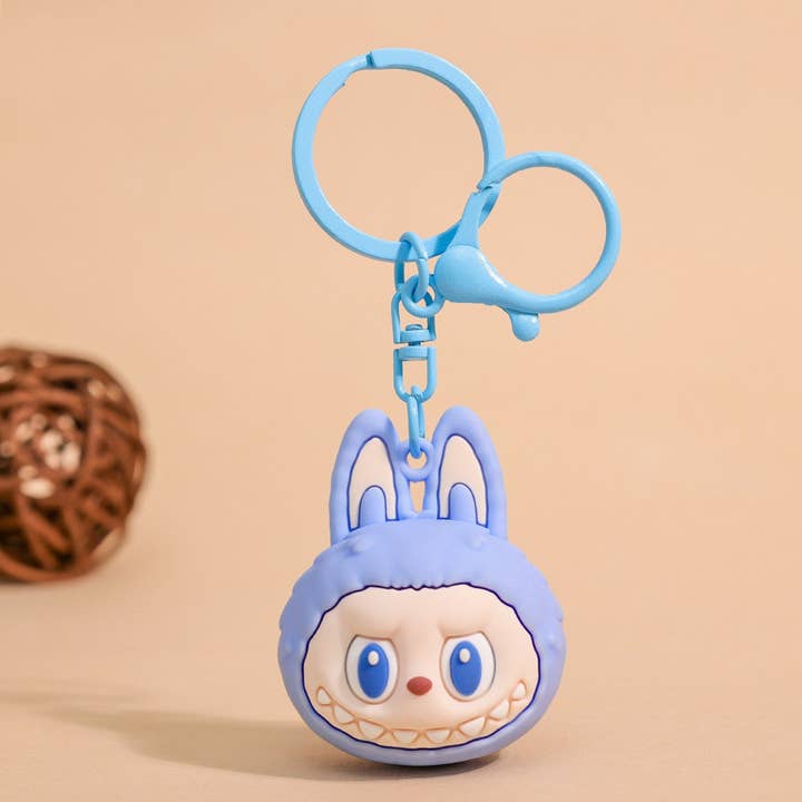 Little Trendy - Wholesale Keychain - Kids - Driving little monster cartoon keychain pendant gift5