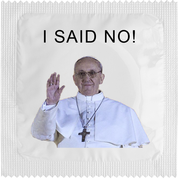 CALLVIN EU - Wholesale Gag Gift/Novelty Gift - Condom : Préservatif: I Said No Francis1