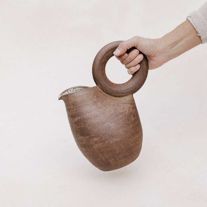 Katherine Moes Clay Co - Wholesale Pitcher - Ceramic Ring Pitcher