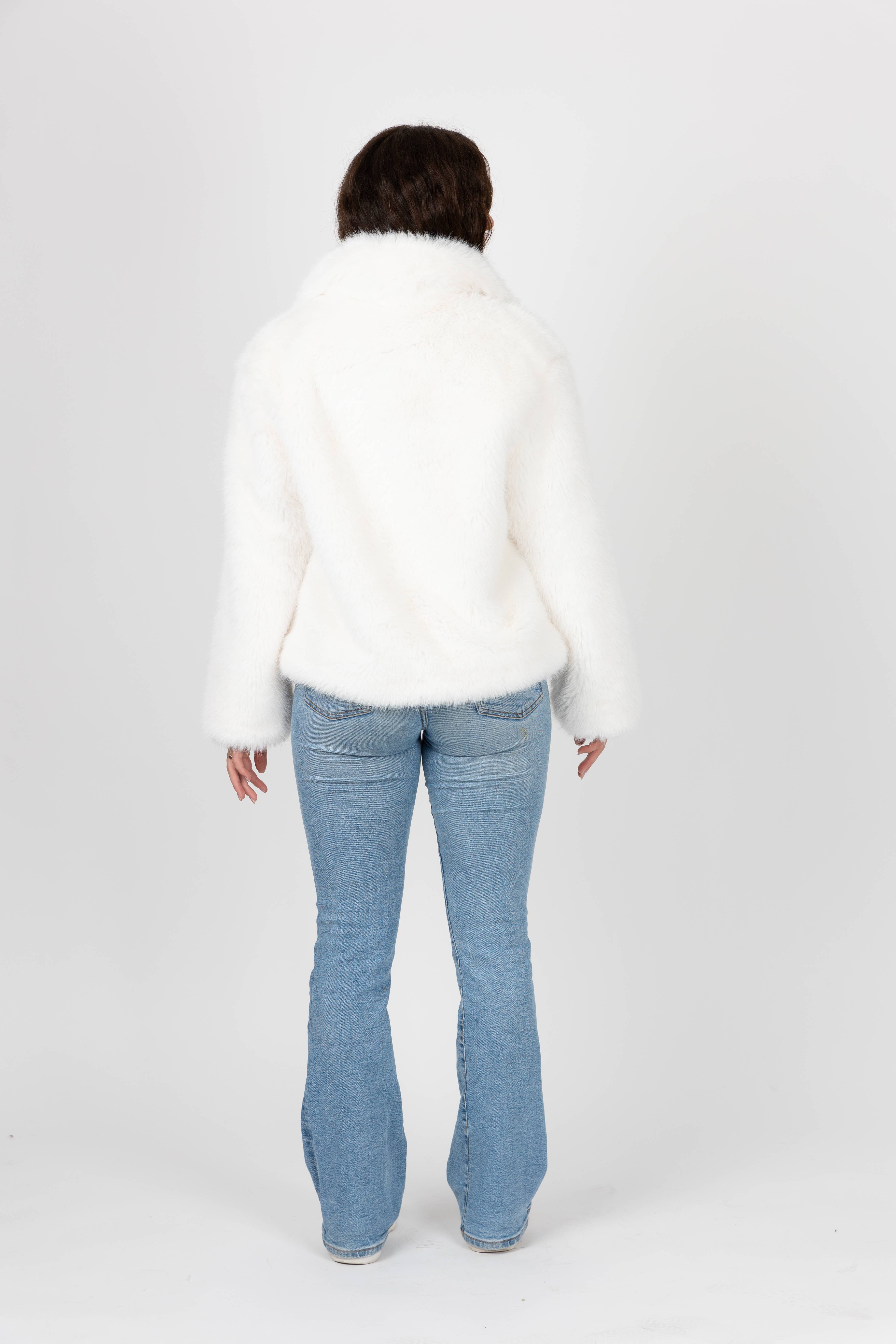 KZELL PARIS - Wholesale Fur/Faux Fur Coat - Women's - SHORT FAUX FUR COAT12