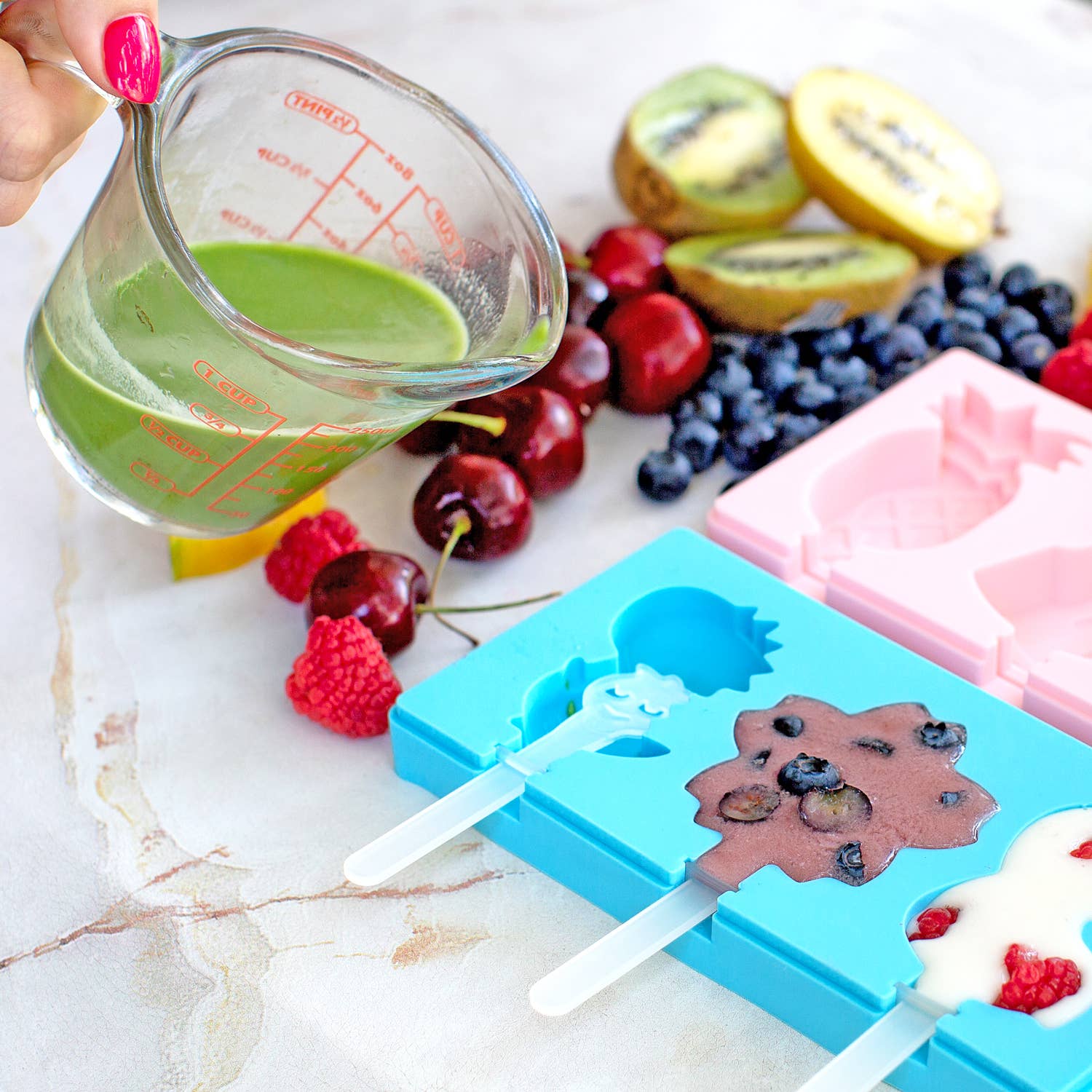 Lelaffet - Wholesale Chocolate/Candy Mold - Popsicles Molds, Silicone Popsicle Molds For Toddlers 1