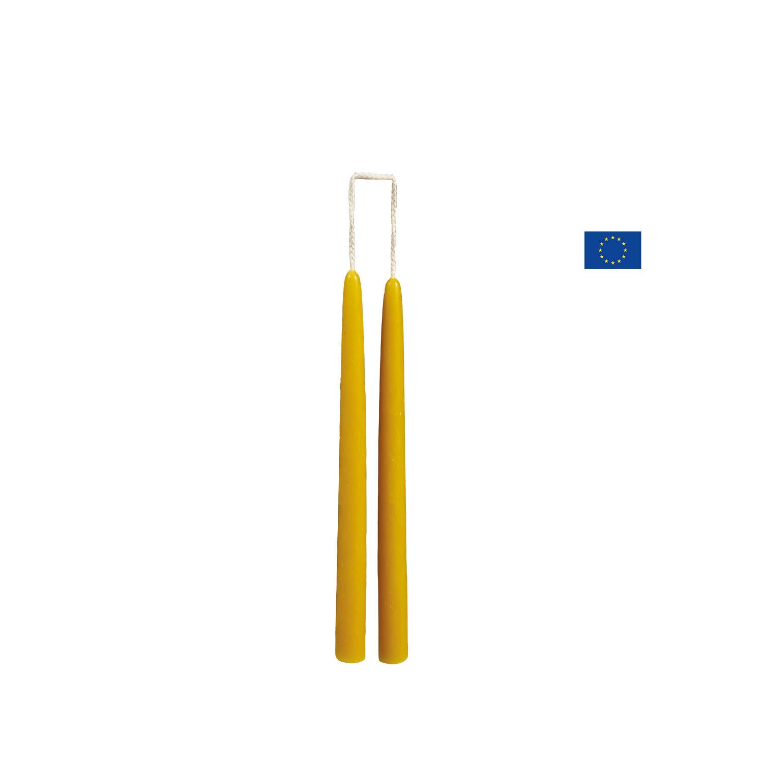 Ecodis - Grand Beau - Wholesale Tapered Candle/Candlestick - 100% beeswax candle 19 cm1