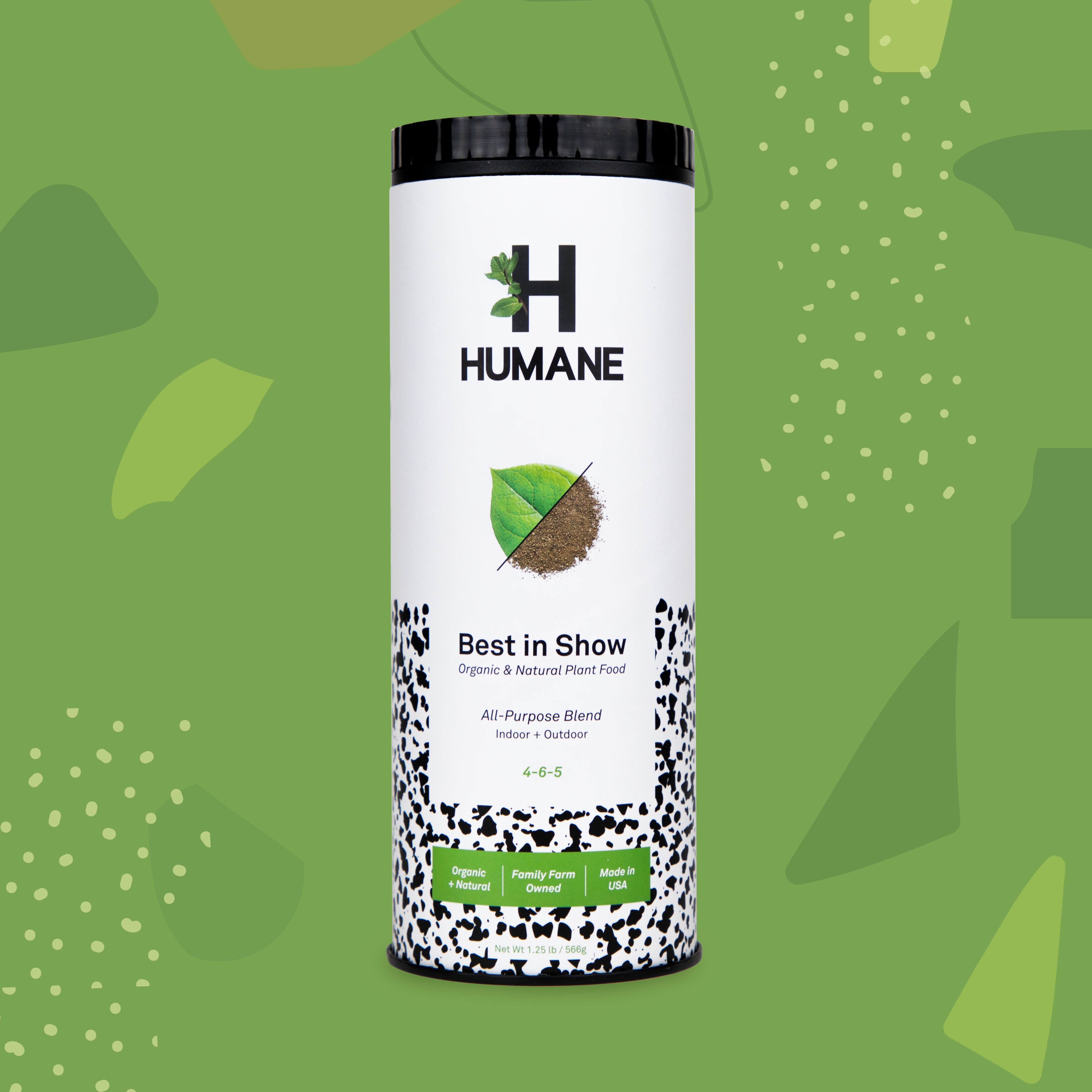 Humane - Wholesale Fertilizer - Best in Show All-Purpose Organic Plant Food, 1.25lb Shaker1