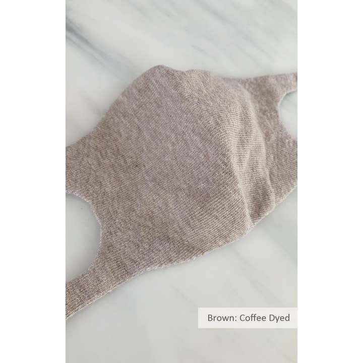 Tabbisocks - Wholesale Protective Face Mask/Shield - Botanical Dyed Organic Cotton Face Mask