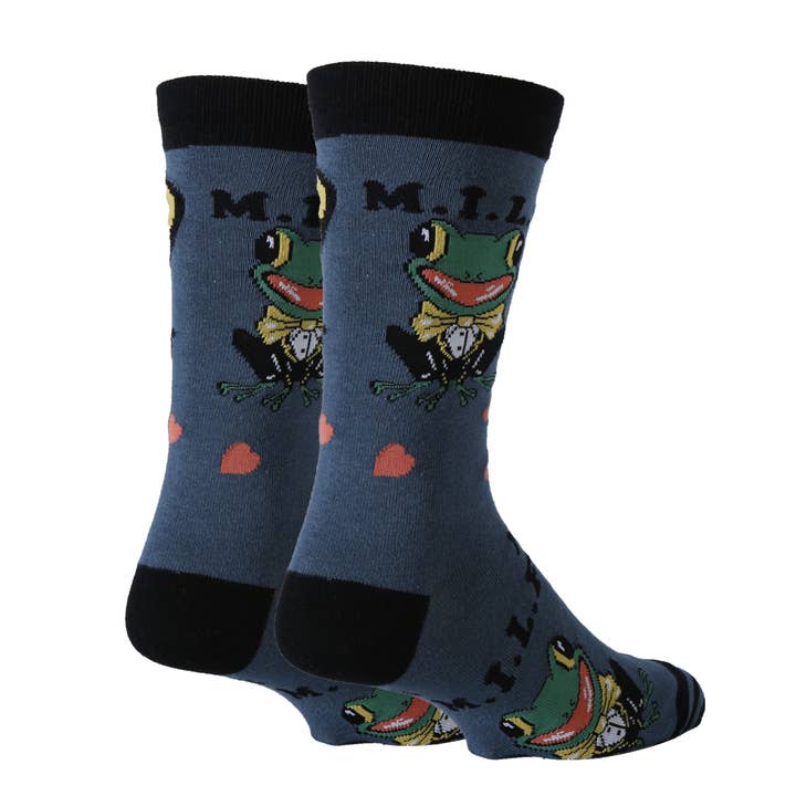Oooh Yeah/Sock It Up/Oooh Geez Slippers – Großhandel Socken – Herren – M.I.L.F | Funny Novelty Crew-Socken für Herren