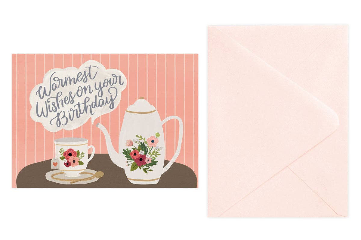 LoveLight Paper - Vente Cartes d'anniversaire - Warmest Wishes Carte d'anniversaire1