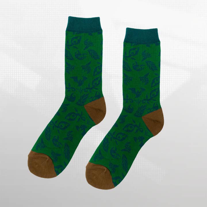 Jungle Biome Socks for wholesale by Eighty Sixed