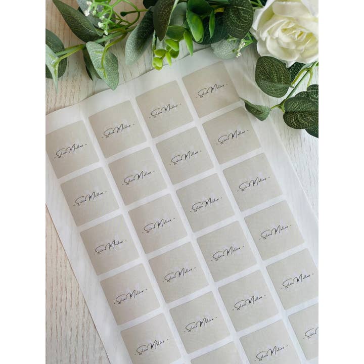 Autocolantes Personalizados com Logotipo, Mate, Folhas A4 por atacado de SR Creative Studio