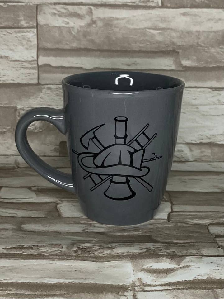 Brandmand Hjelm Kaffekrus for engroshandel hos Works of Panglossian