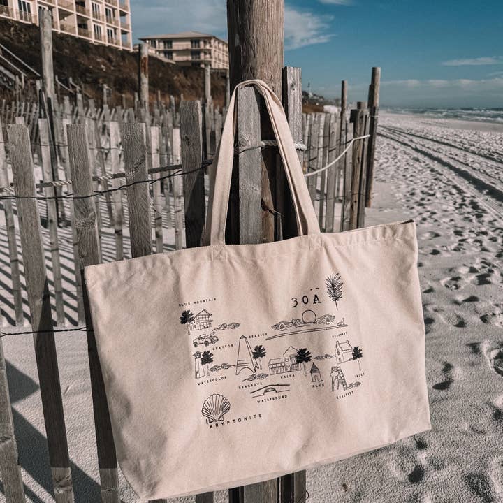 Destination: 30A Tote for wholesale by KRYPTONITE