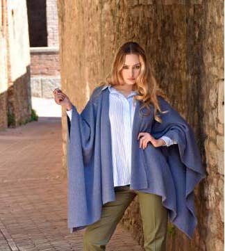 Margolis Pineo Italia - Wholesale Wrap - Women's - CASHMERE-BLEND 'LUCIA' TRAVEL DUSTER - COZY ESSENTIAL!19