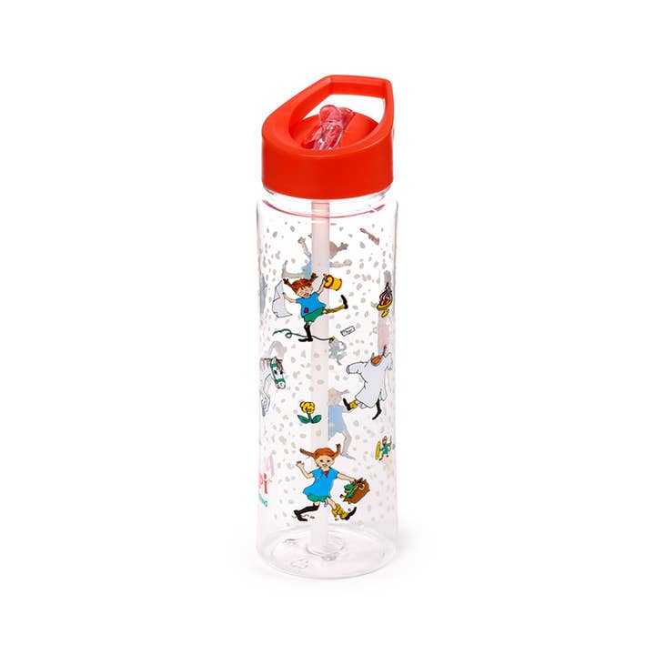Puckator Ltd - Wholesale Water Bottle - Shatterproof Plastic 550ml Water Bottle Pippi Longstocking3