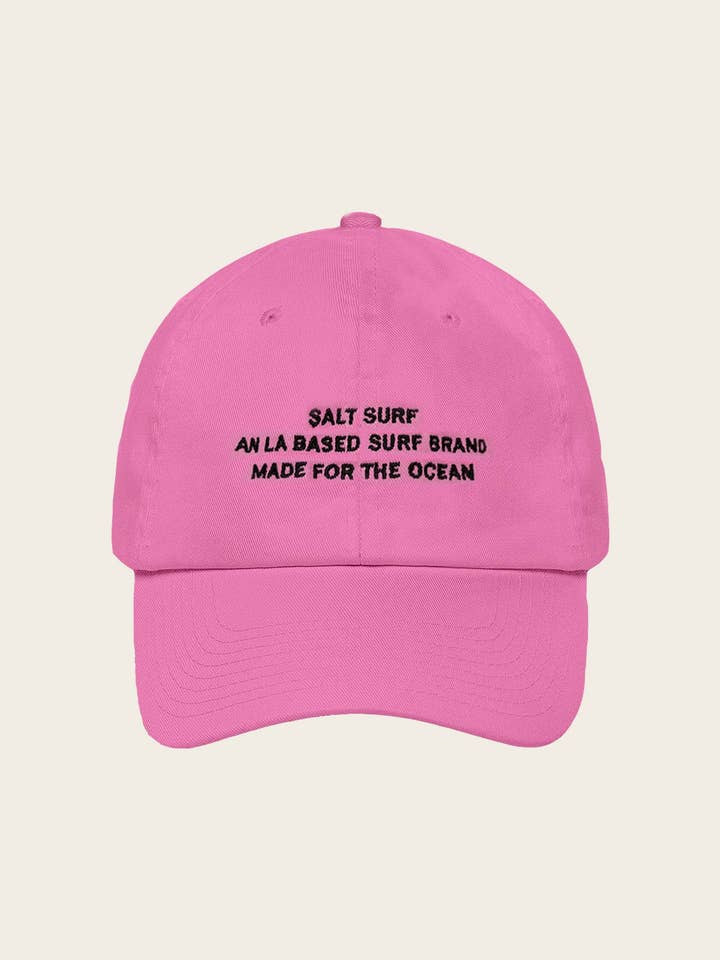 Brand Cap- Taffy Pink for wholesale by Salt Surf
