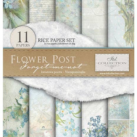 RP036 - Rice Paper Creative Set - 11pcs x A4 / 8.27x11.7 in for wholesale by ITD Collection