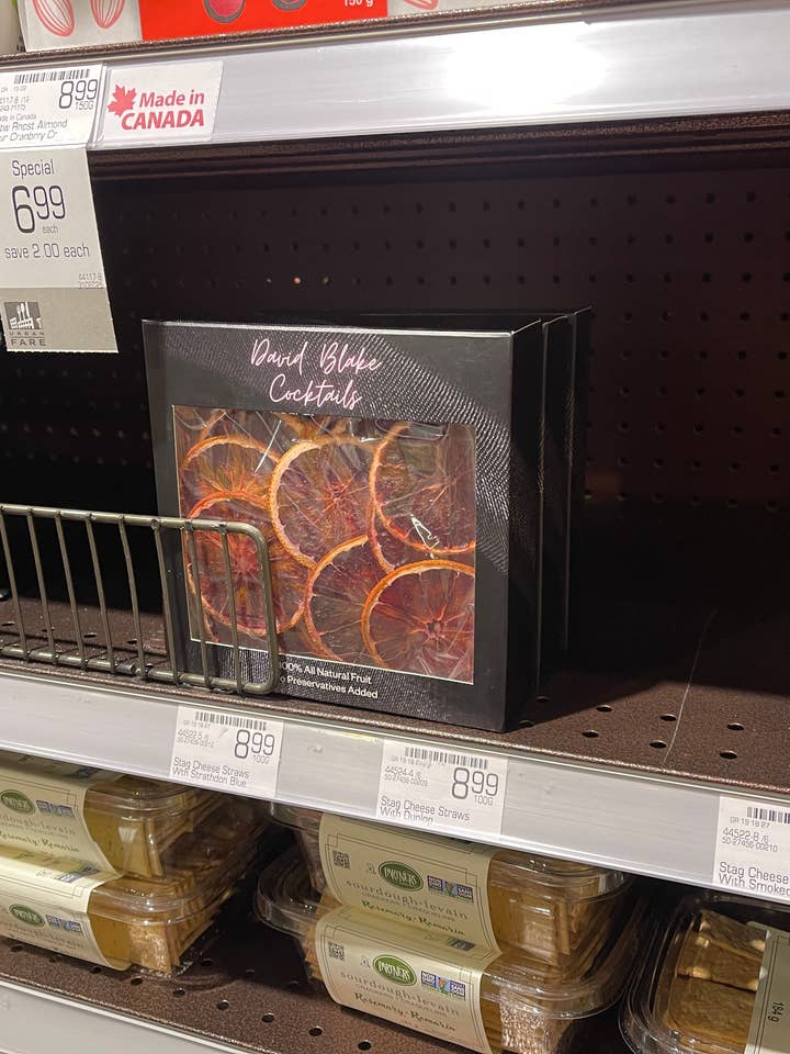 Dehydrated Blood Orange - 30+ Piece Dried Blood Orange Box for wholesale by David Blake Cocktails