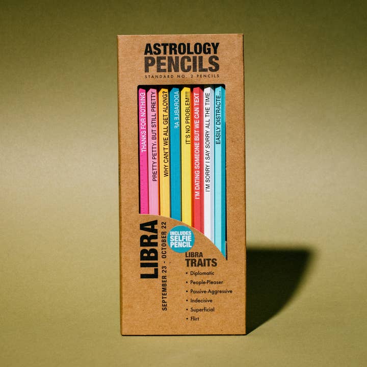 Whiskey River Soap Co. - Vendita all'ingrosso Matite - Matite astrologiche Libra0