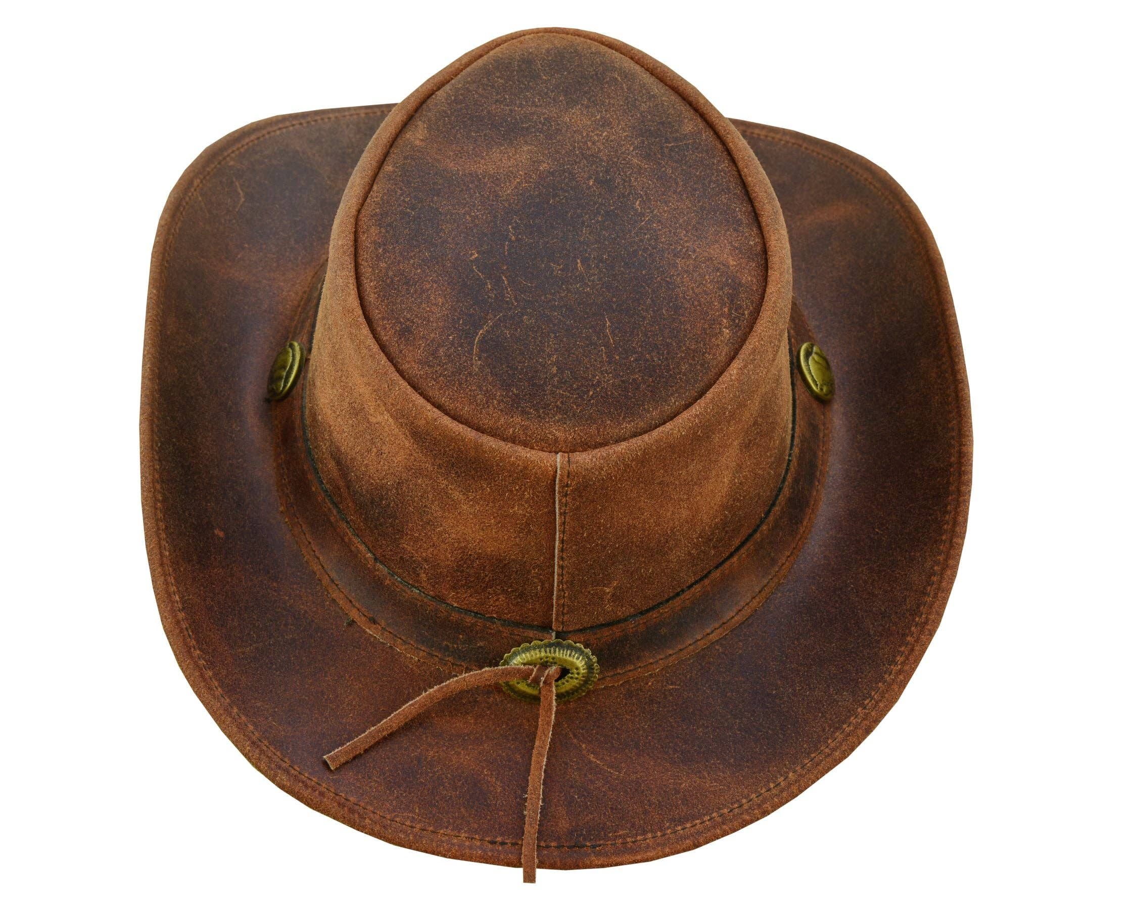 Lesa collection inc - Wholesale Cowboy Hat - Unisex - Arizona Leather Hats for Men & Women Cowboy western style6