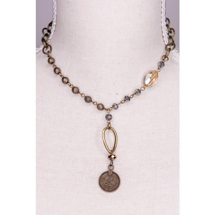 Dylan Designs - Wholesale Pendant/Charm Necklace - Molly Short Coin Necklace3