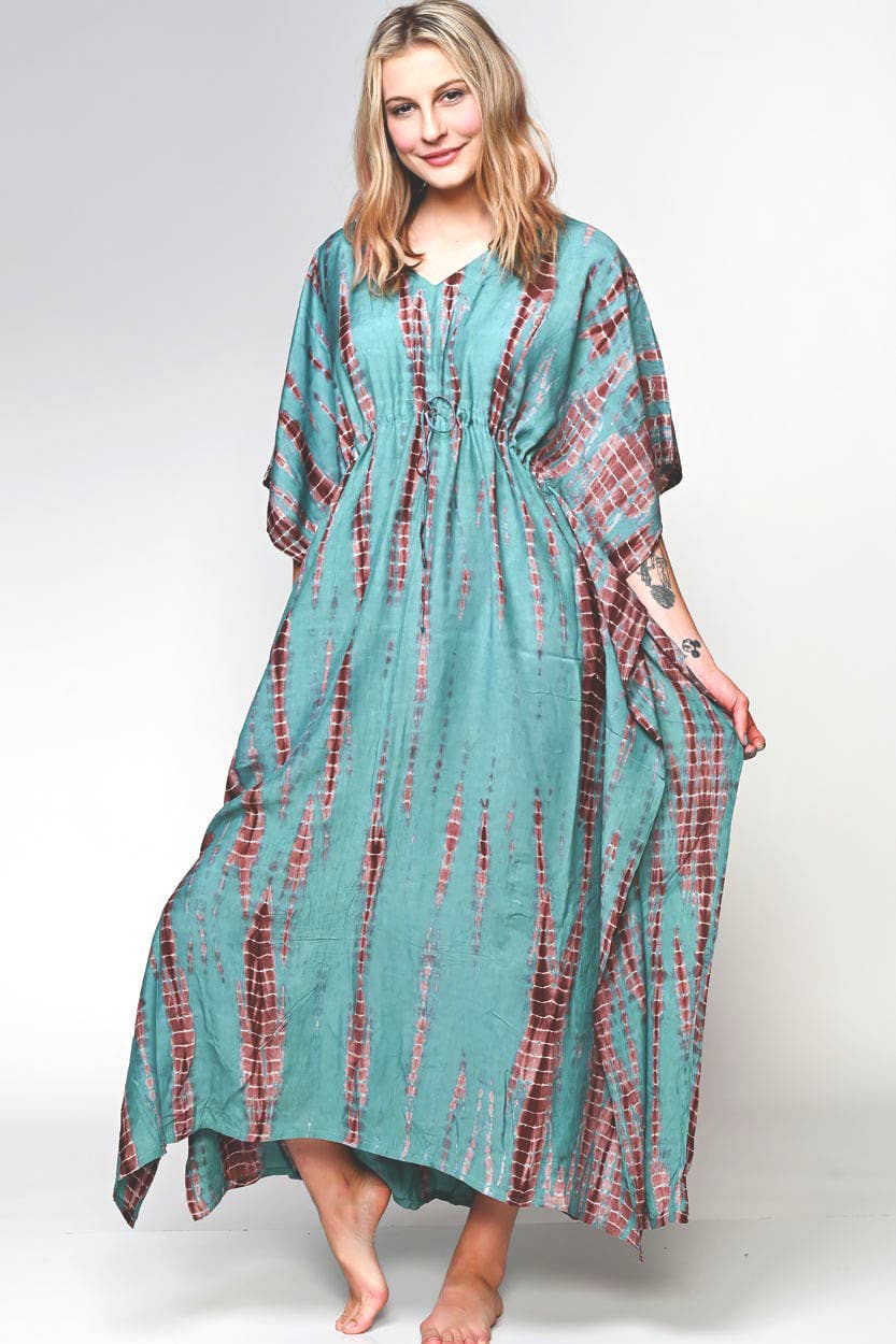 Sevya Handmade - Wholesale Kaftan - Women's - Shibori Caftans12
