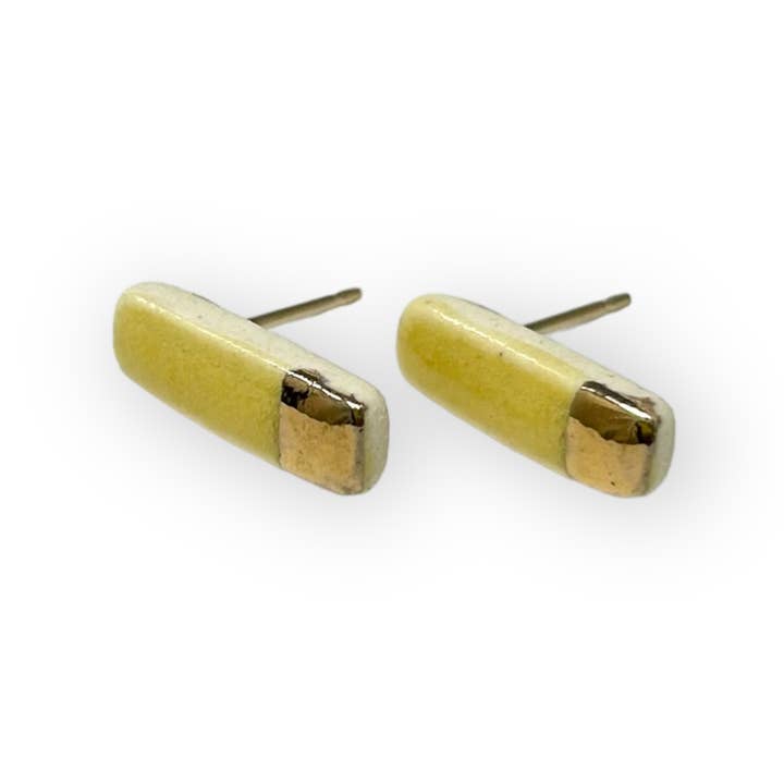 ZOE COMINGS - Venta al por mayor Pendientes de botón/aretes de poste - Tacos de Caña Pequeños10