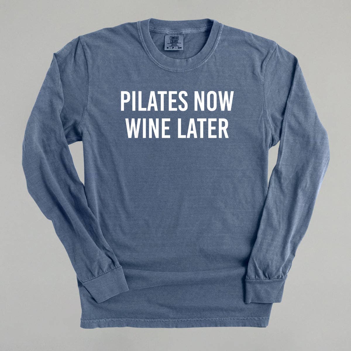 Ivy + Cloth - Wholesale Screen Printed T-Shirt - Women's - Pilates Now Wine Later2