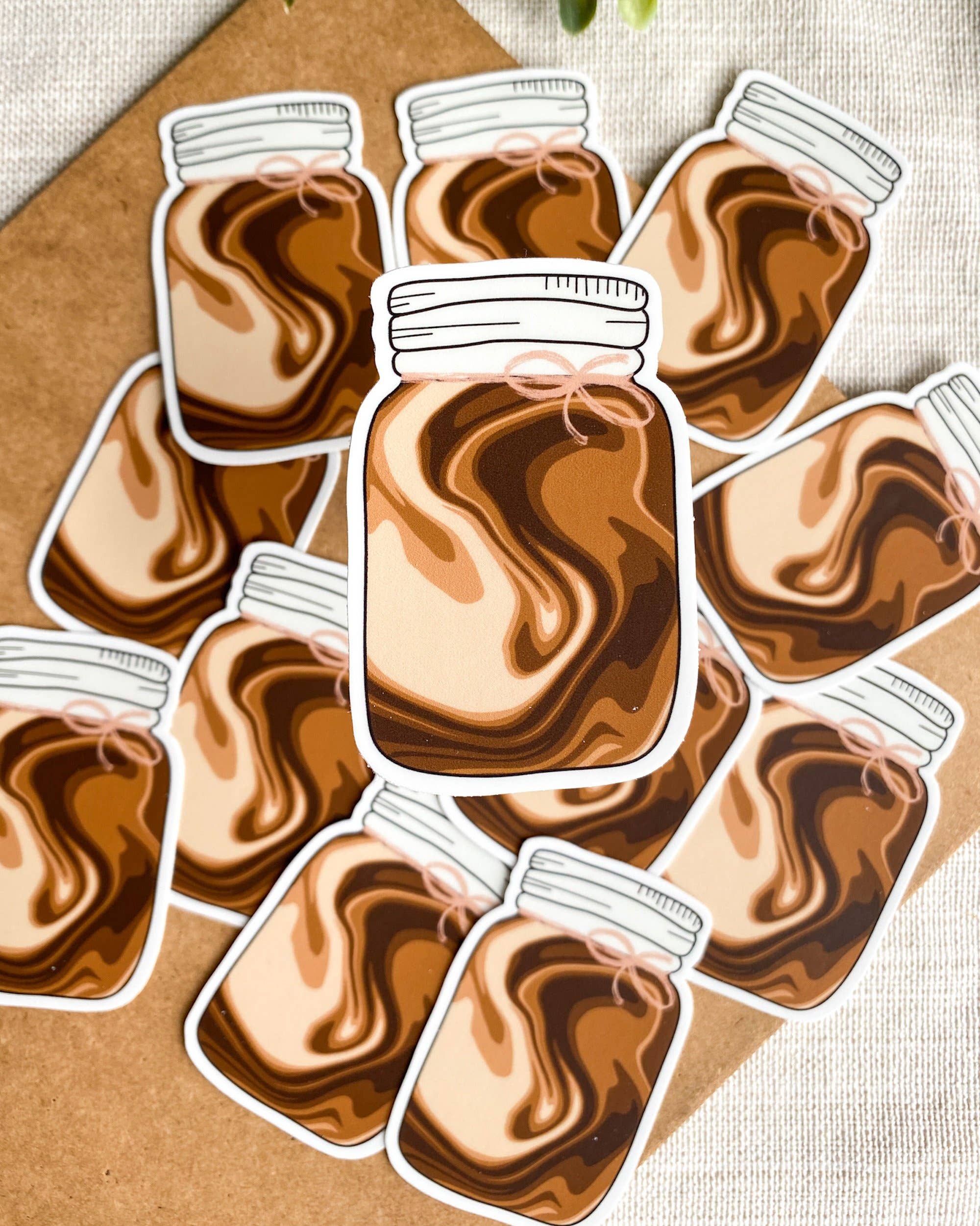 Created By Christine - Wholesale Sticker - Iced Coffee Sticker1