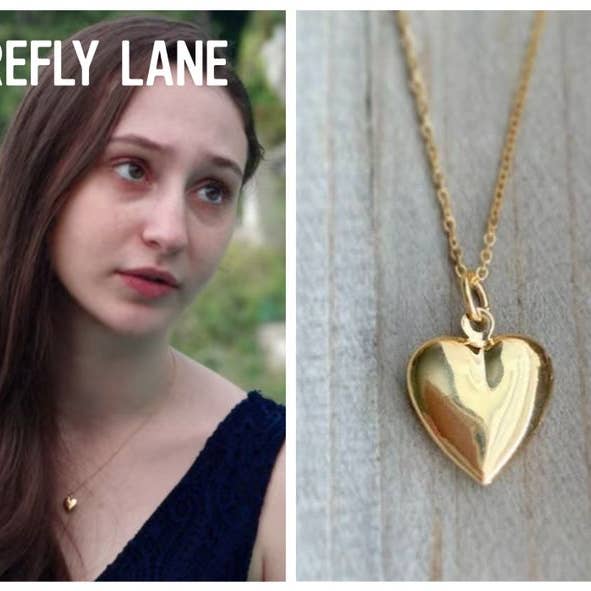 Merelani Designs - Wholesale Locket Necklace - Gold Heart Locket Necklace Worn on Netflix's Firefly Lane5