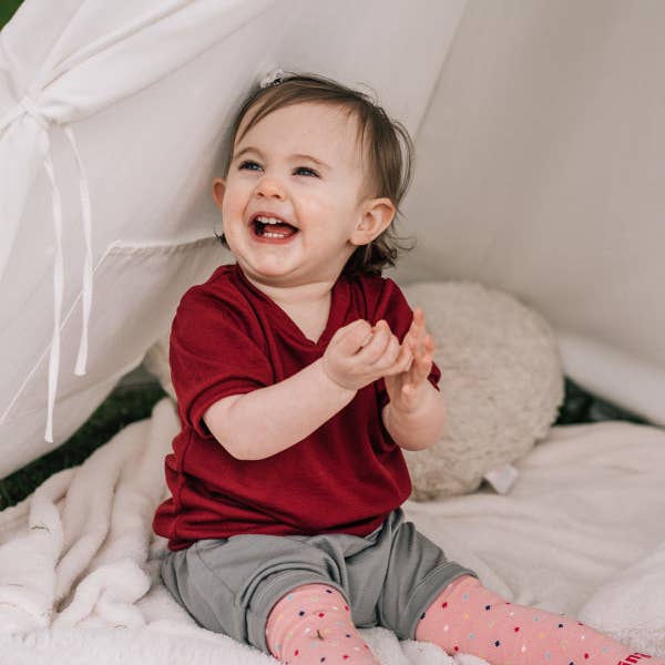 Merino Tee for wholesale by Merino Dot Baby
