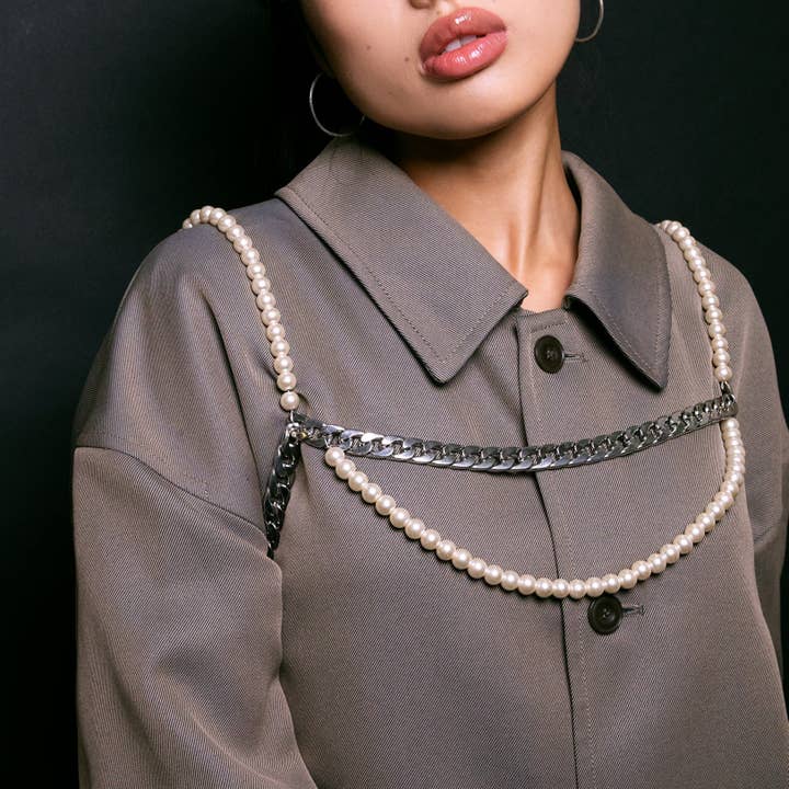 Pearl Chain Mini Tank for wholesale by VidaKush