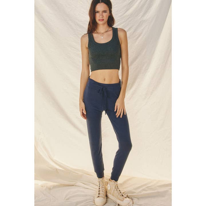 Pantaloni da jogging con coulisse in maglia morbida per la vendita all'ingrosso da parte di Dress Forum