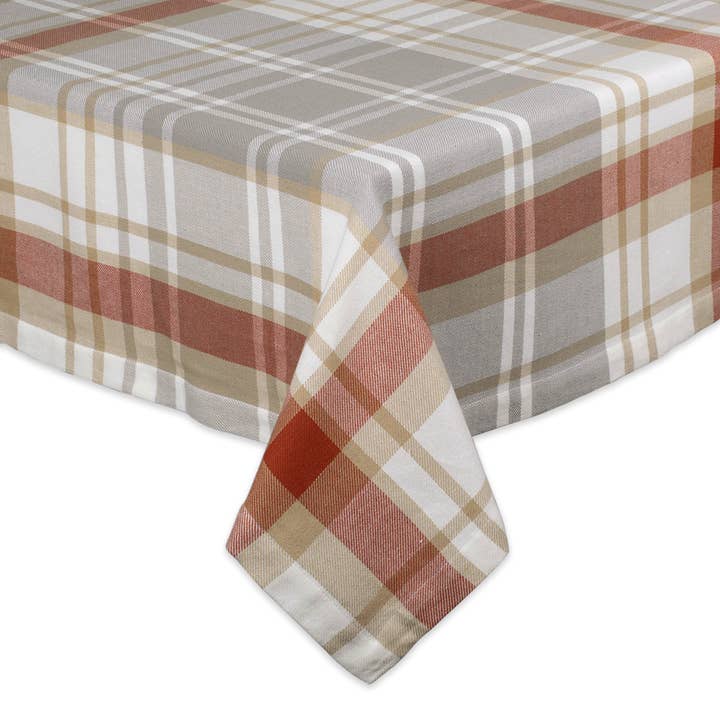 Cozy Picnic Plaid Tablecloth for wholesale by Design Imports