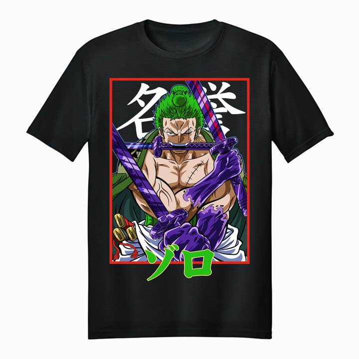 One Piece Roronoa Zoro Enma Power Adult Unisex T-Shirt for wholesale by Fundom