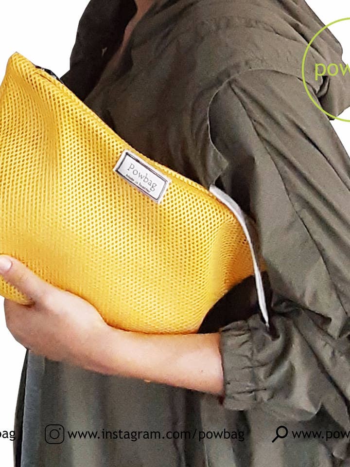 PowFlex Mesh Clutch – Multi-Purpose Breathable Organizer for wholesale by Powbag