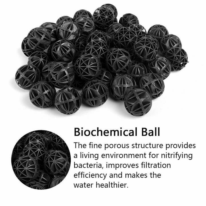 AQUA DREAM - Wholesale Nature & Outdoors - 300 pcs(6xbags) Aquarium Bio Mesh Balls FREE Bag Filter Media4