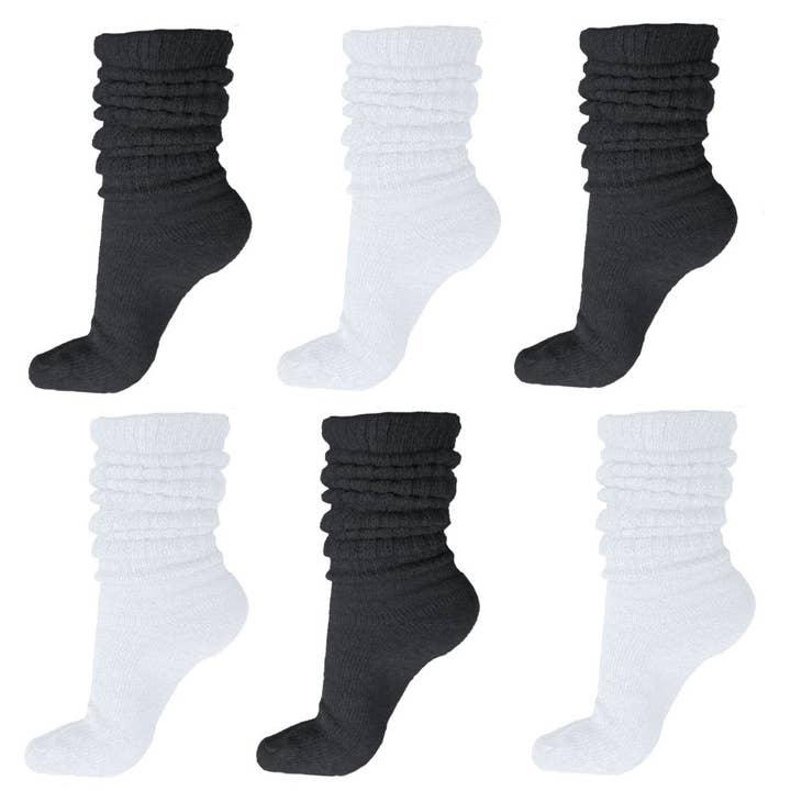 Threddies - Wholesale Socks - Women's - Basic Cotton Slouch Socks