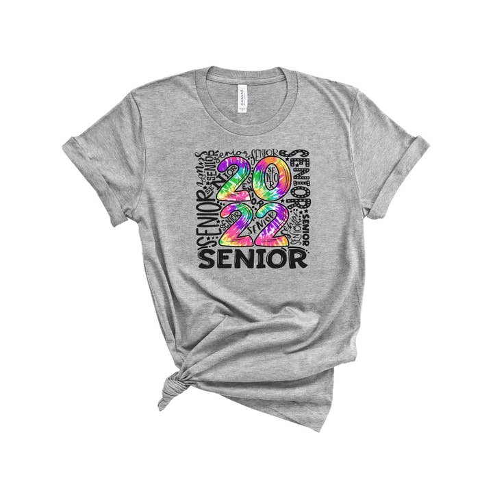 Tie dye Senior - Graphic Tee for wholesale by Jasie Blanks