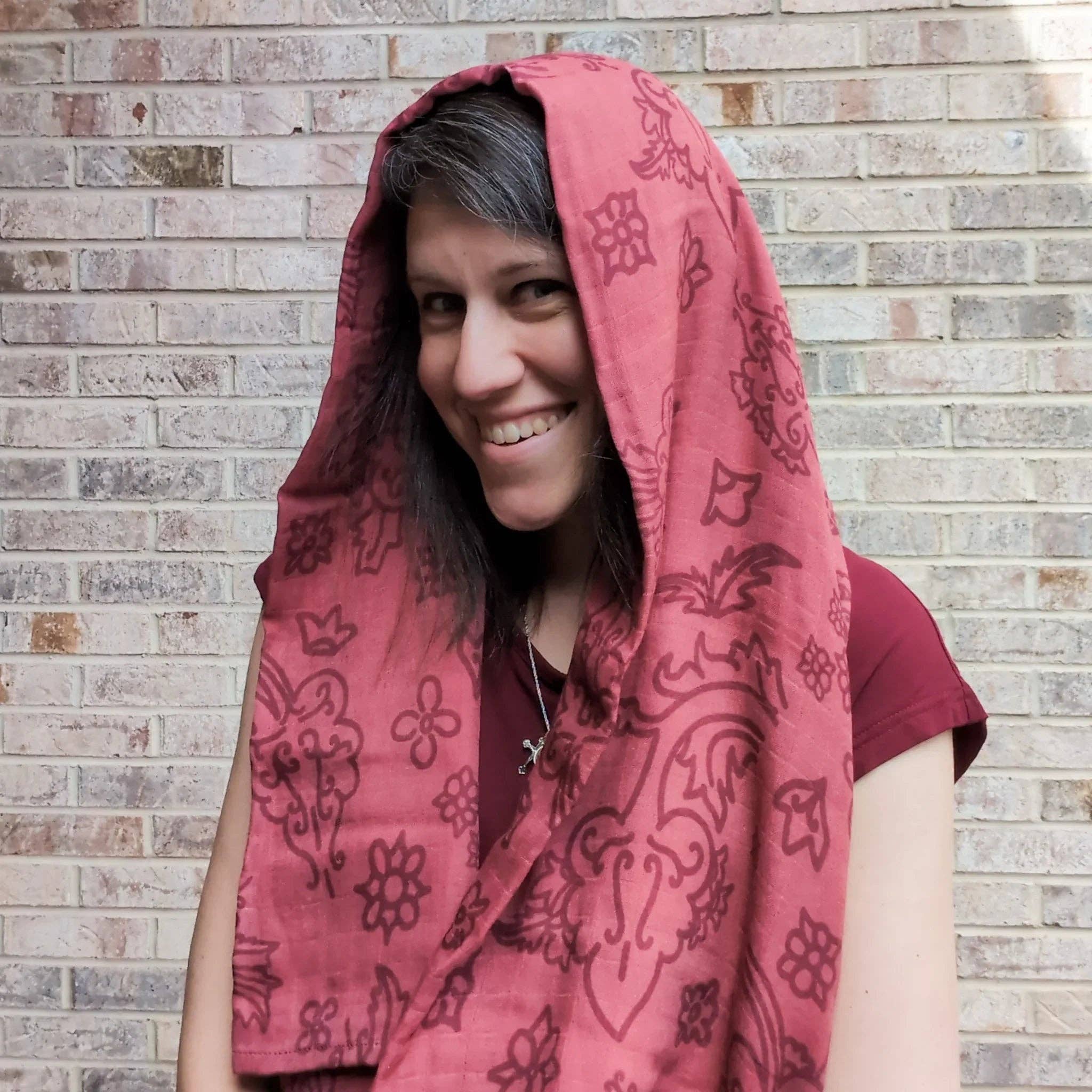 worthy of Agape - Wholesale Swaddle - Baby - Our Lady of Guadalupe Swaddle and Scarf2