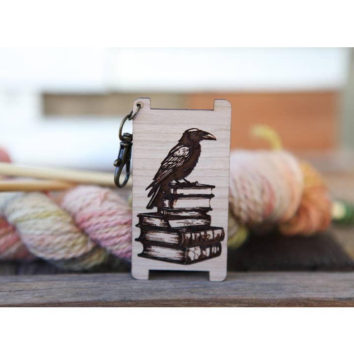 Sunrise Grove - Wholesale Knitting/Crochet Supplies - Raven Antique Books Yarn WPI Control Tool Cherry Gauge9