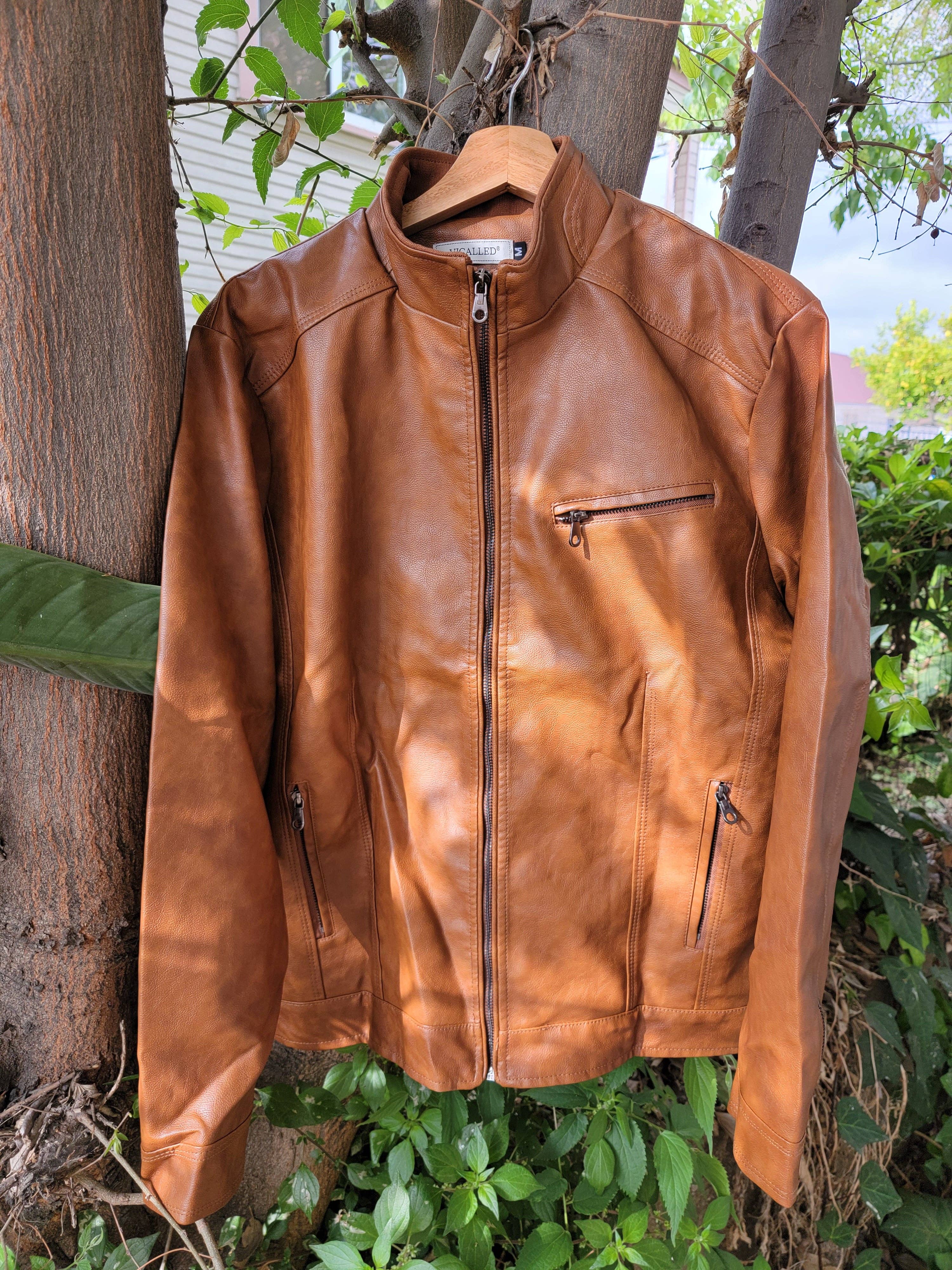 Vegan Club - Wholesale Leather Jacket - Men's - Men's Faux Leather Jacket Vegan Rebel3