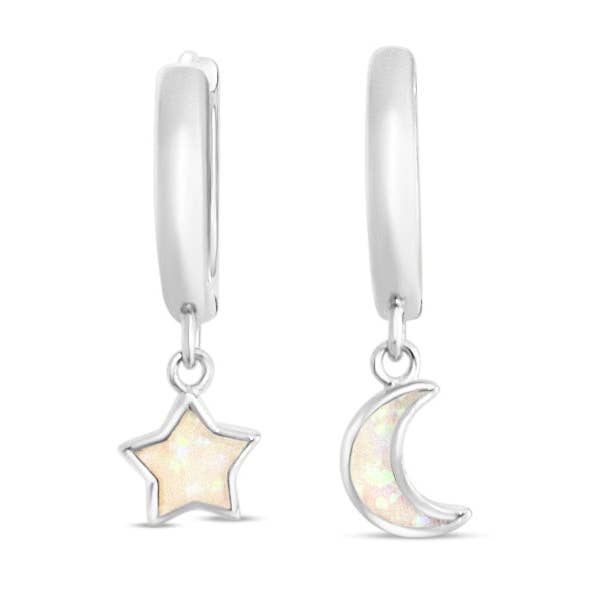 Chloe + Lois – wholesale Huggie earrings – Starry Night Huggie Hoops