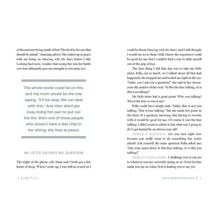 HarperCollins Christian Publishing - Wholesale Self-Help & Personal Development - Live Fearless : A Call to Power, Passion, and Purpose8