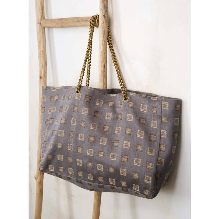 Marli - Wholesale Shoulder Bag - Women's - Noé Gris large tote bag