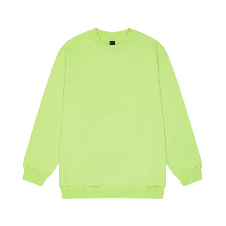 SLIME (Neon Green) – Heavyweight Oversized Sweatshirt for wholesale by BOMME SPORT