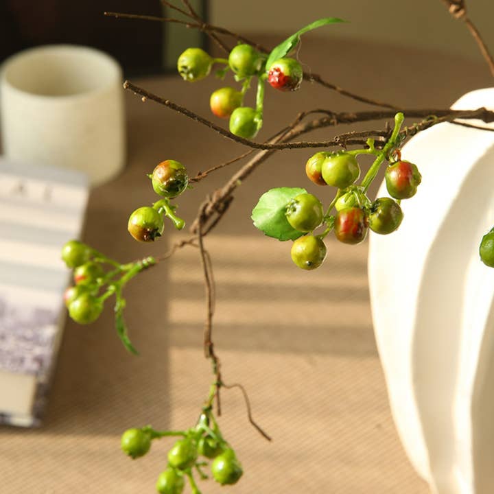 Artificial berry fruits fall decor faux flowers for wholesale by ACNITE(We cover U.S. import duties)