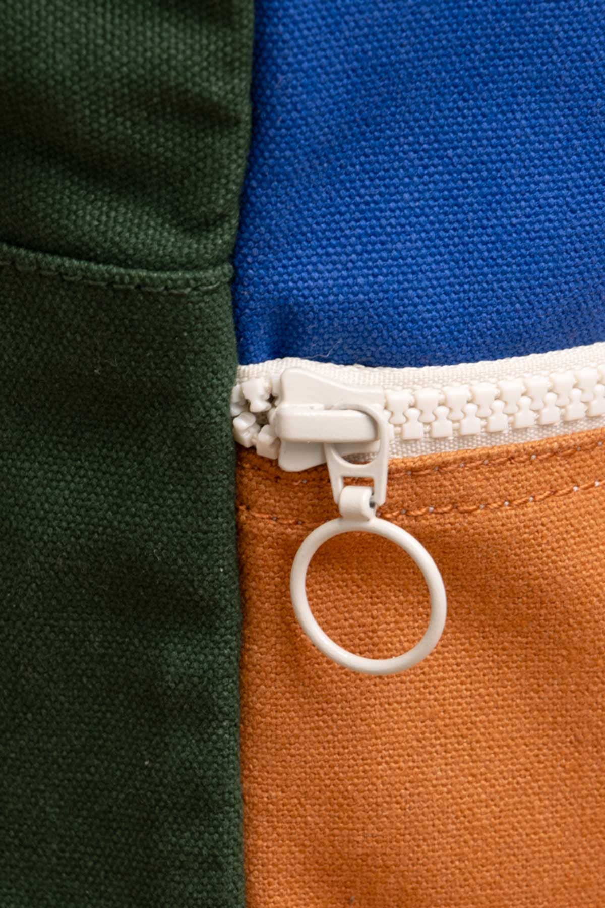 Hindbag – wholesale Backpack – Child – Arthur Tricolor Electric Blue Backpack8