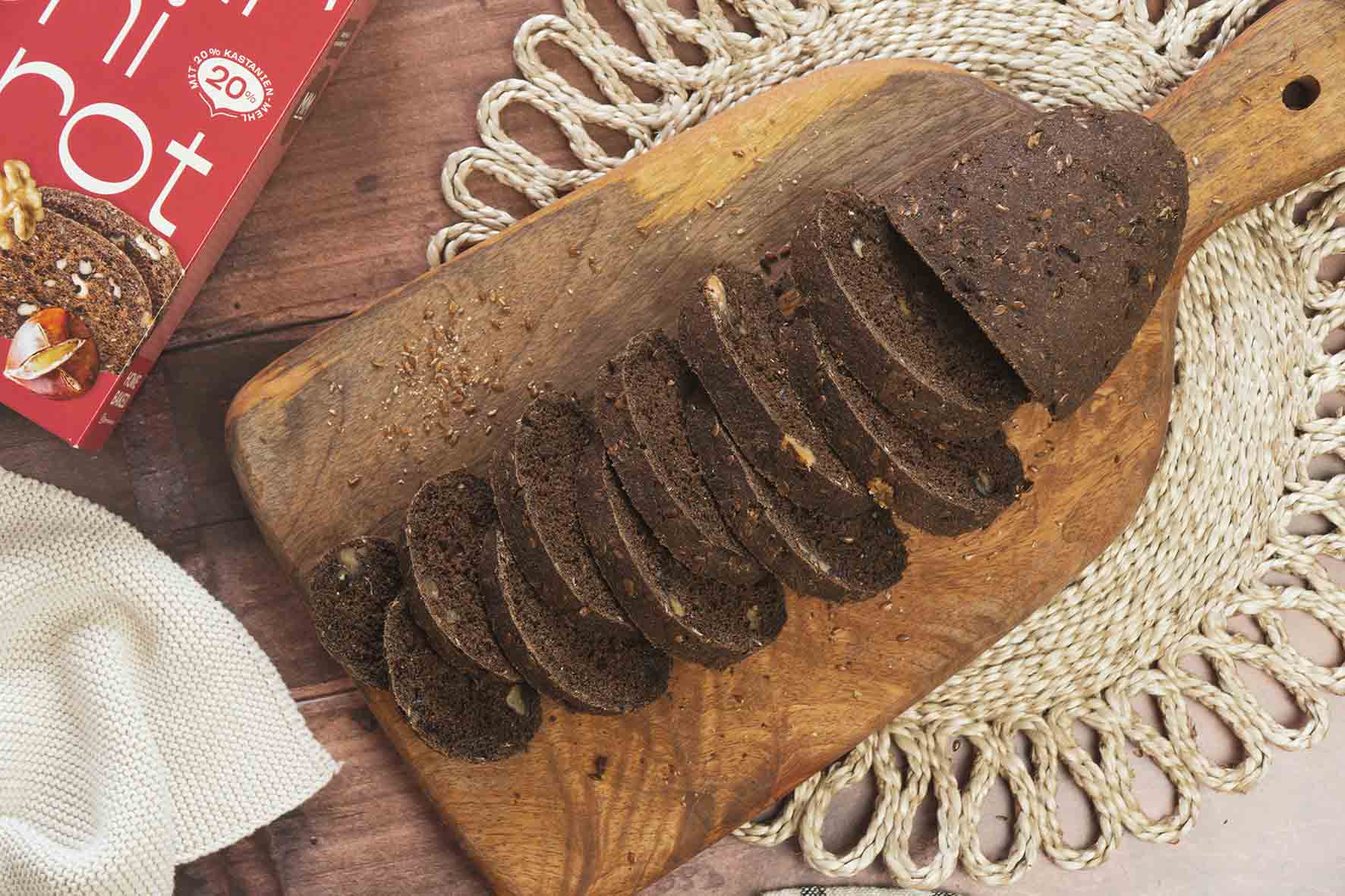 My Makery - Wholesale Bread Mix - Organic Chestnut Bread Baking Mix Dark Walnut1