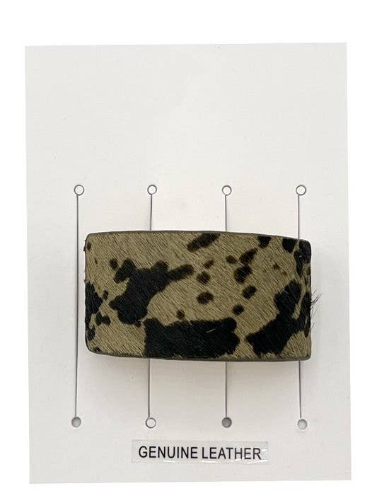 Faux haarclip met dierenprint voor wholesale door Andrea Bijoux